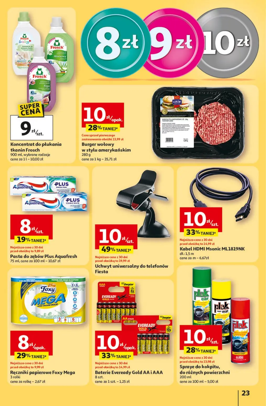 gazetka promocyjna Auchan Jaram się tymi okazjami - Strona 23