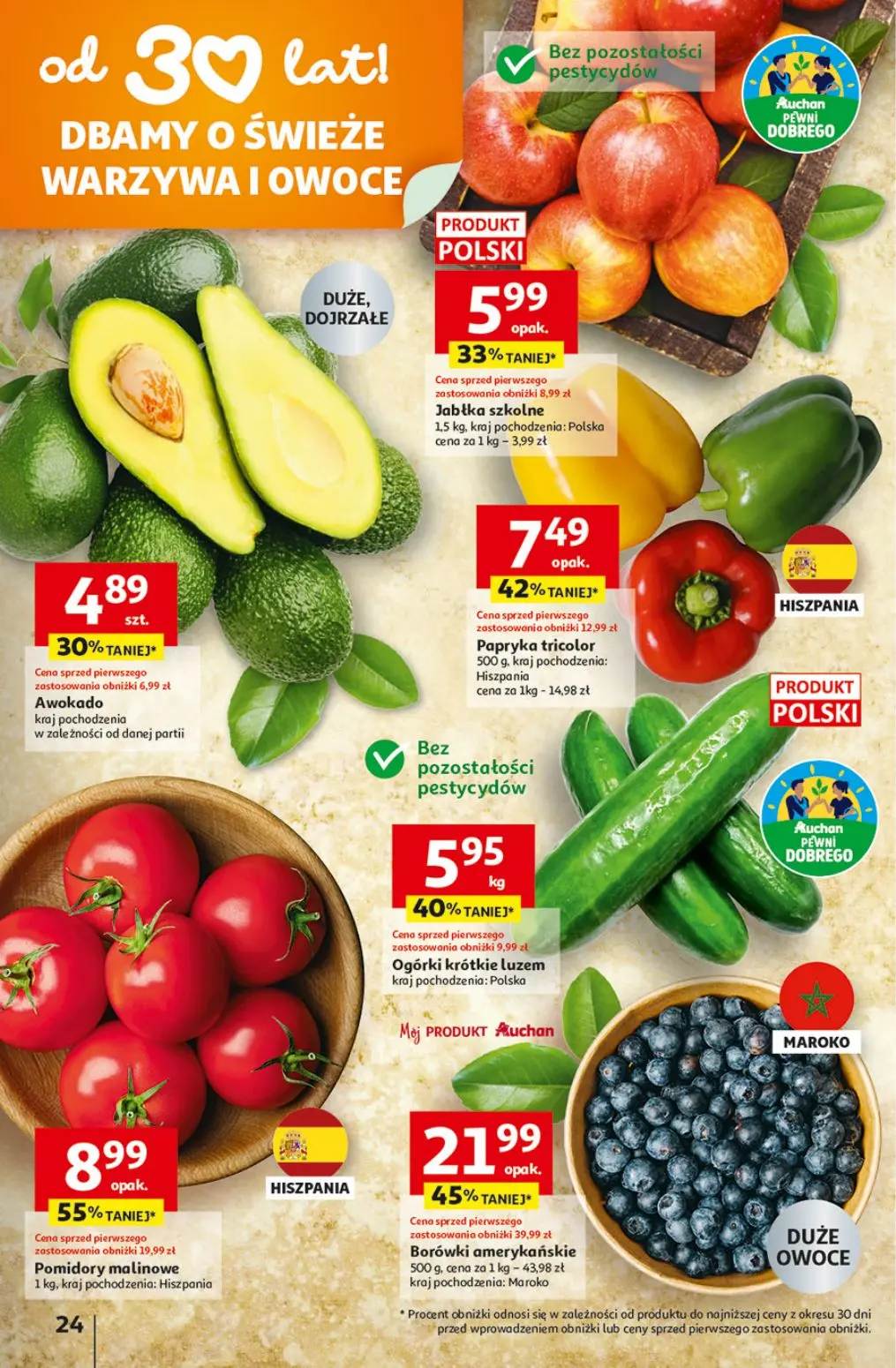gazetka promocyjna Auchan Jaram się tymi okazjami - Strona 24