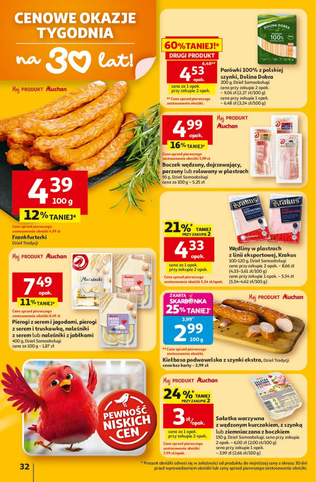 gazetka promocyjna Auchan Jaram się tymi okazjami - Strona 32