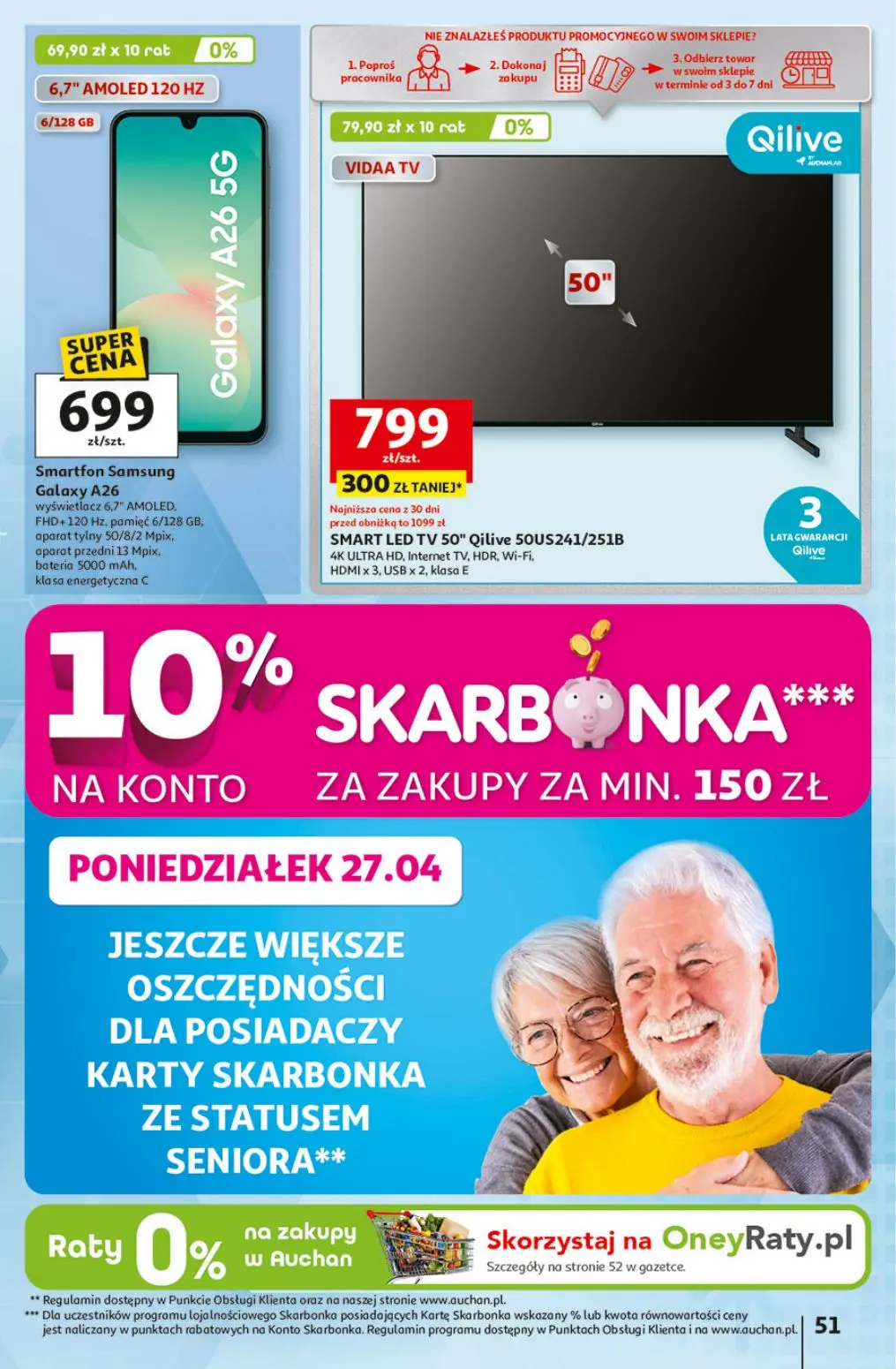 gazetka promocyjna Auchan Jaram się tymi okazjami - Strona 51