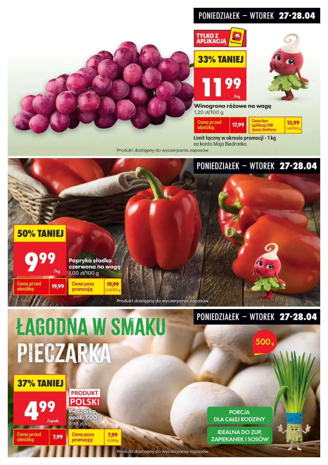 gazetka promocyjna Biedronka Biedronkowe oszczędności - Strona 7