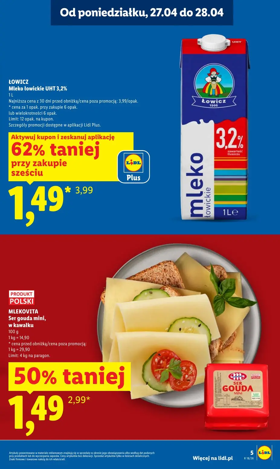 gazetka promocyjna LIDL Od poniedziałku - Strona 5