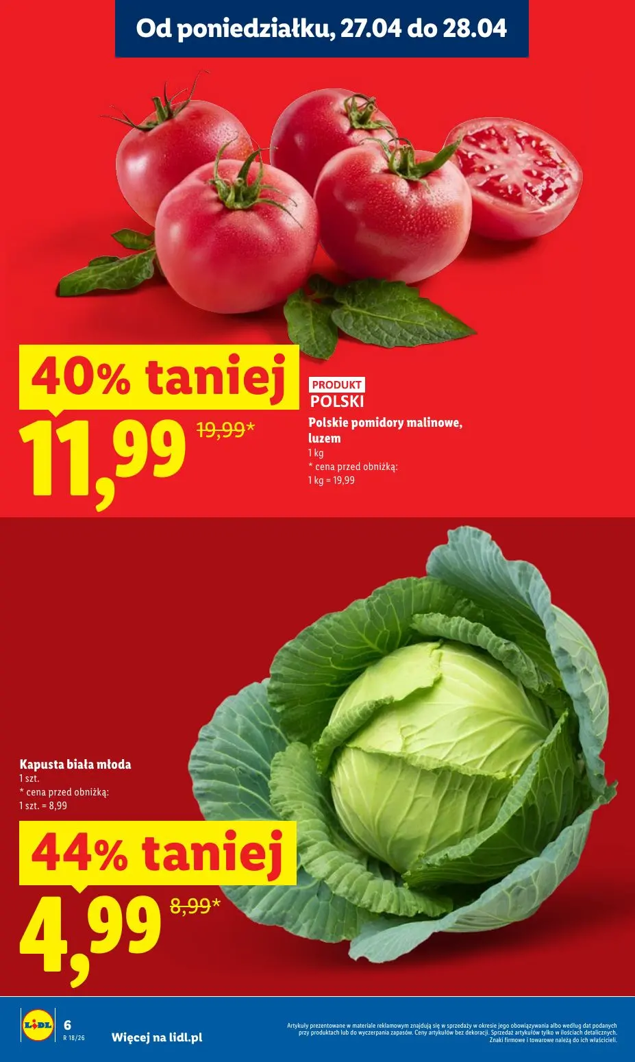 gazetka promocyjna LIDL Od poniedziałku - Strona 6