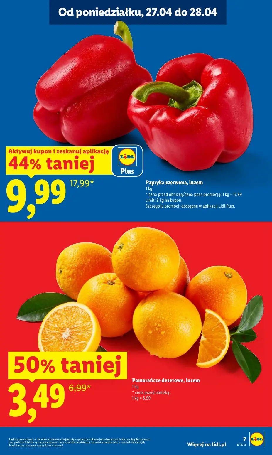 gazetka promocyjna LIDL Od poniedziałku - Strona 7