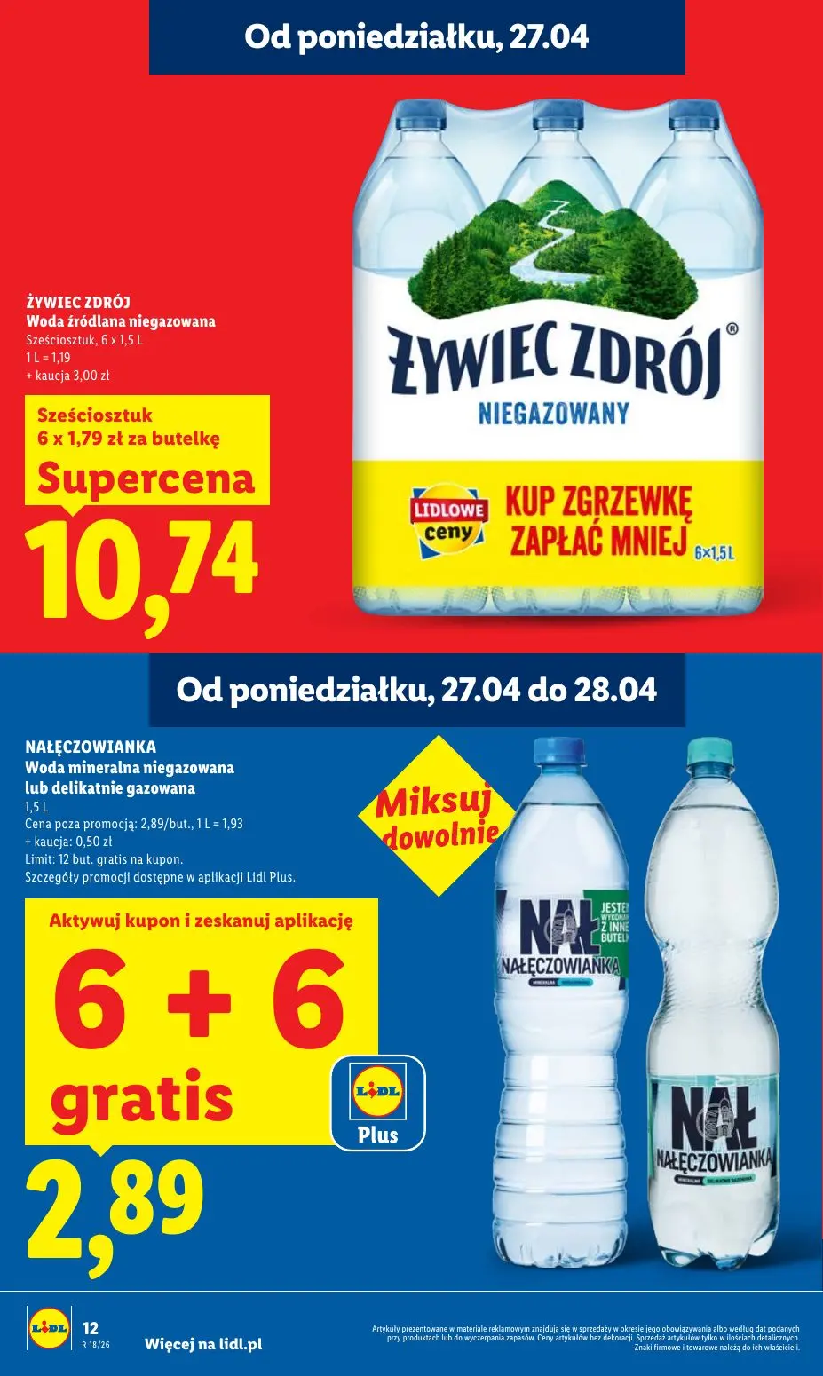 gazetka promocyjna LIDL Od poniedziałku - Strona 12