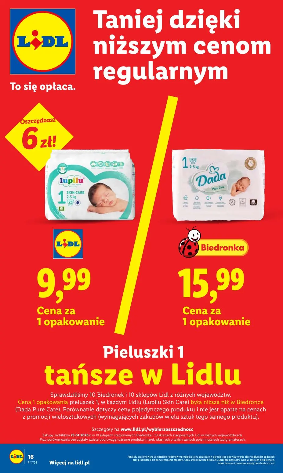 gazetka promocyjna LIDL Od poniedziałku - Strona 16