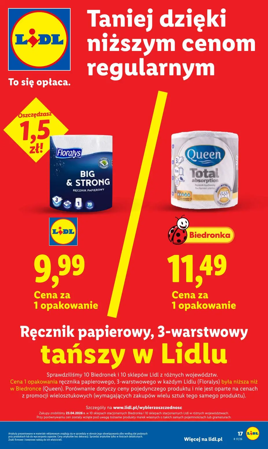 gazetka promocyjna LIDL Od poniedziałku - Strona 17