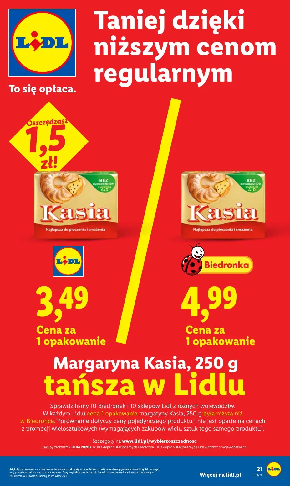 gazetka promocyjna LIDL Od poniedziałku - Strona 21