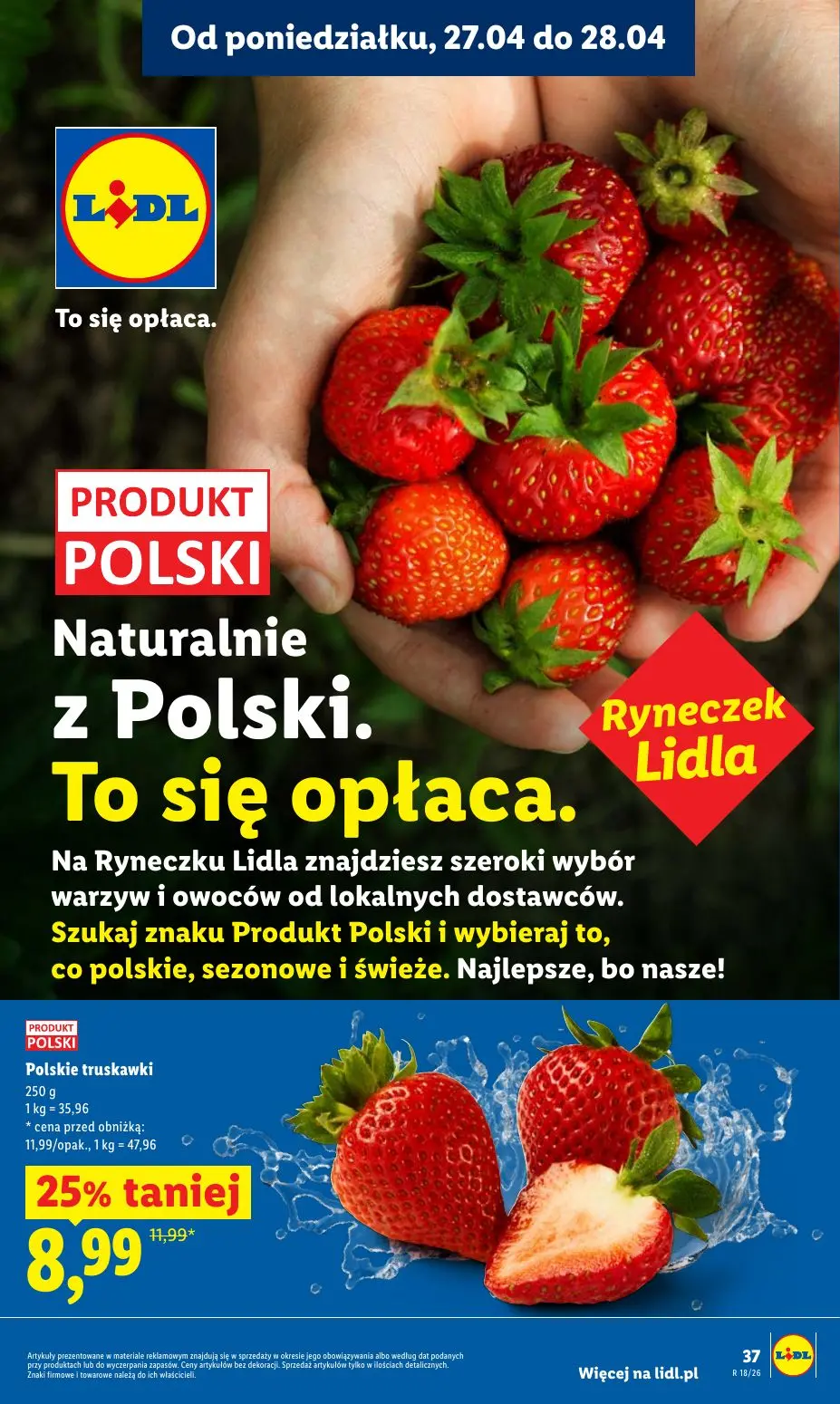 gazetka promocyjna LIDL Od poniedziałku - Strona 37