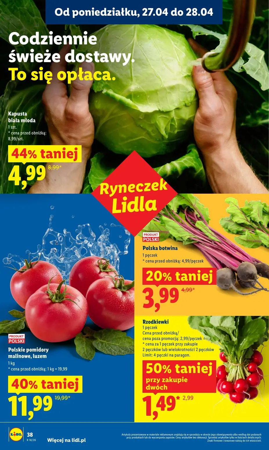 gazetka promocyjna LIDL Od poniedziałku - Strona 38