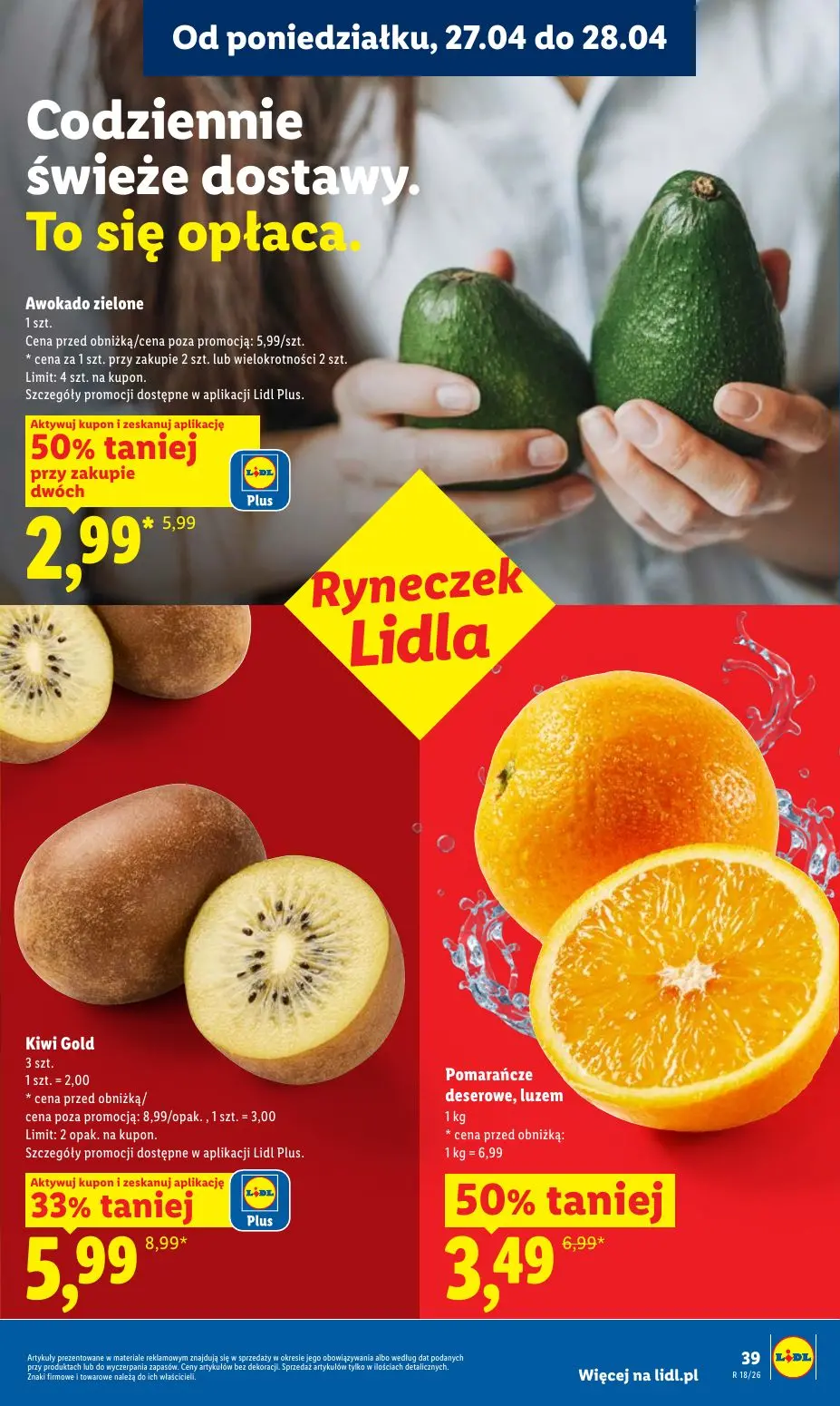 gazetka promocyjna LIDL Od poniedziałku - Strona 39
