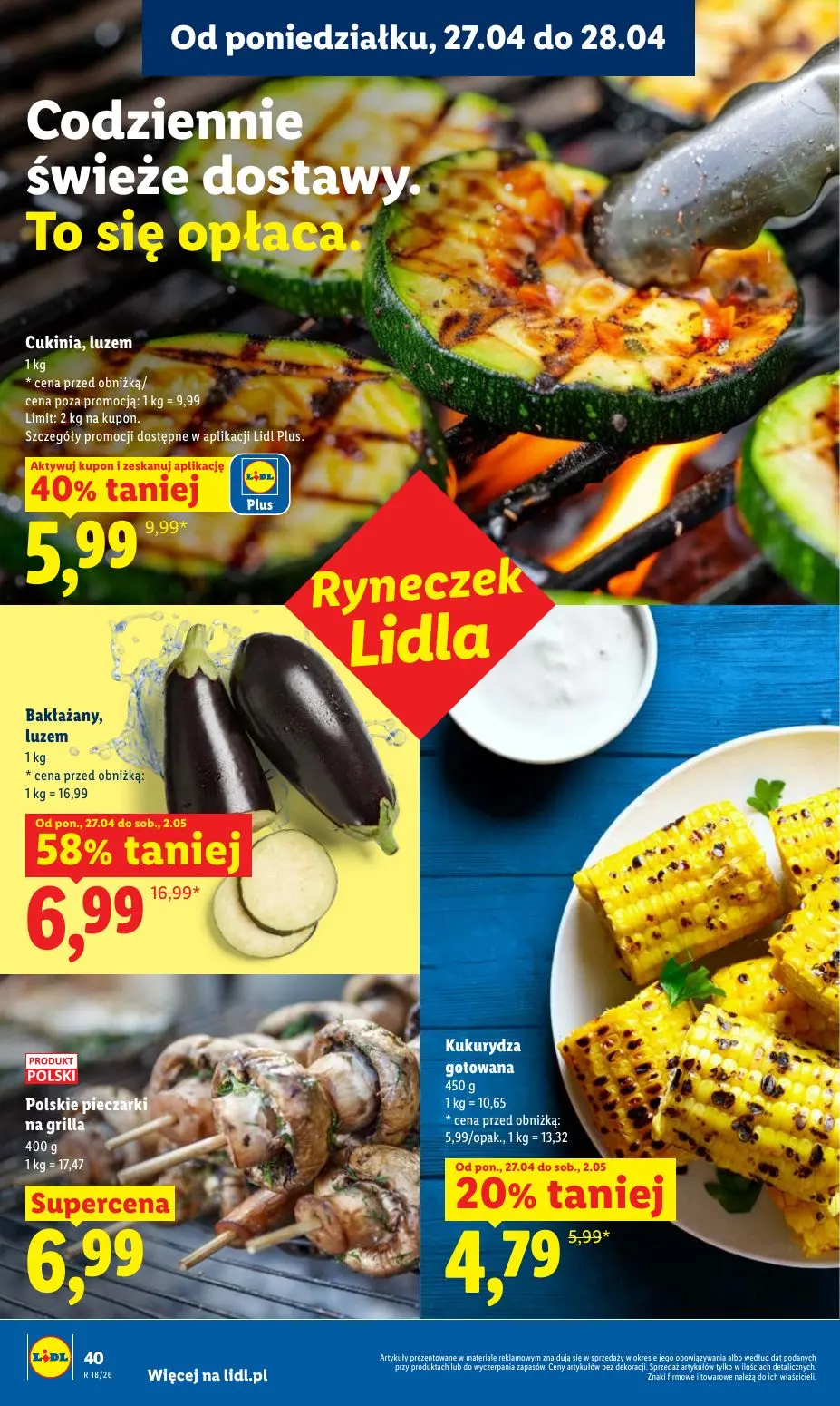 gazetka promocyjna LIDL Od poniedziałku - Strona 40