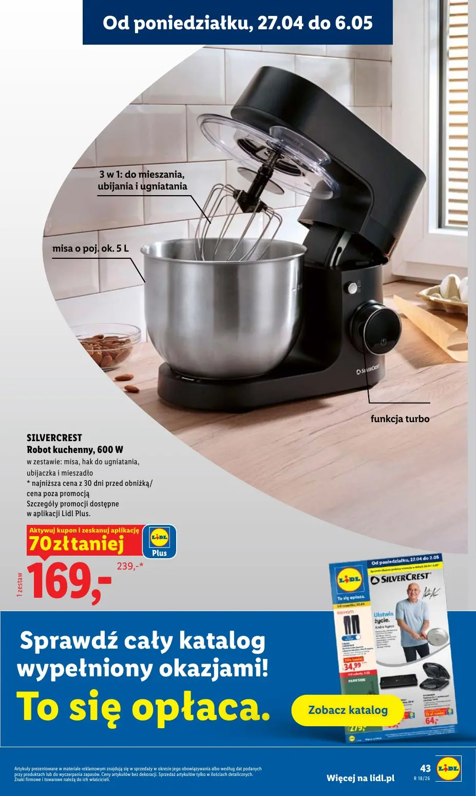 gazetka promocyjna LIDL Od poniedziałku - Strona 43