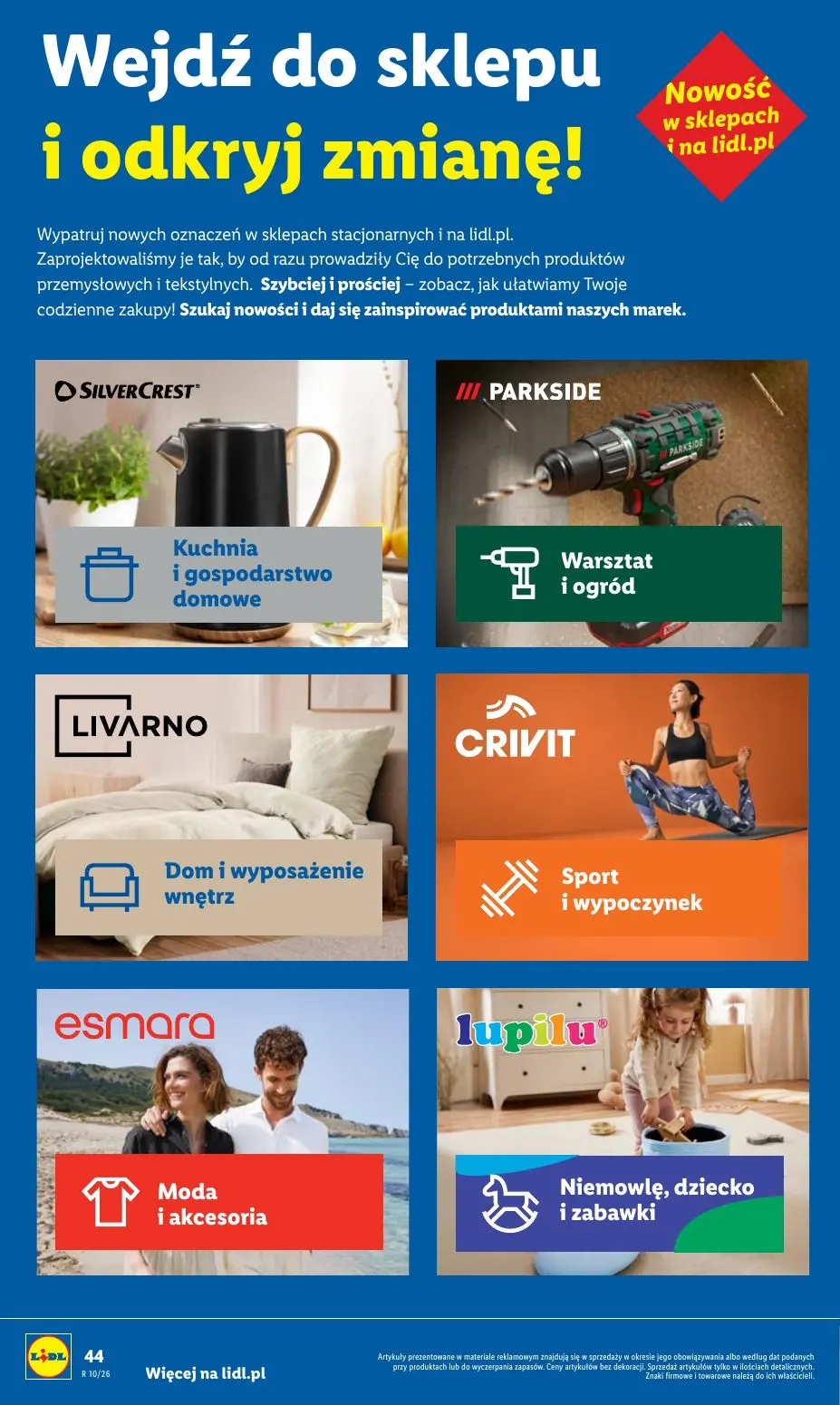 gazetka promocyjna LIDL Od poniedziałku - Strona 44