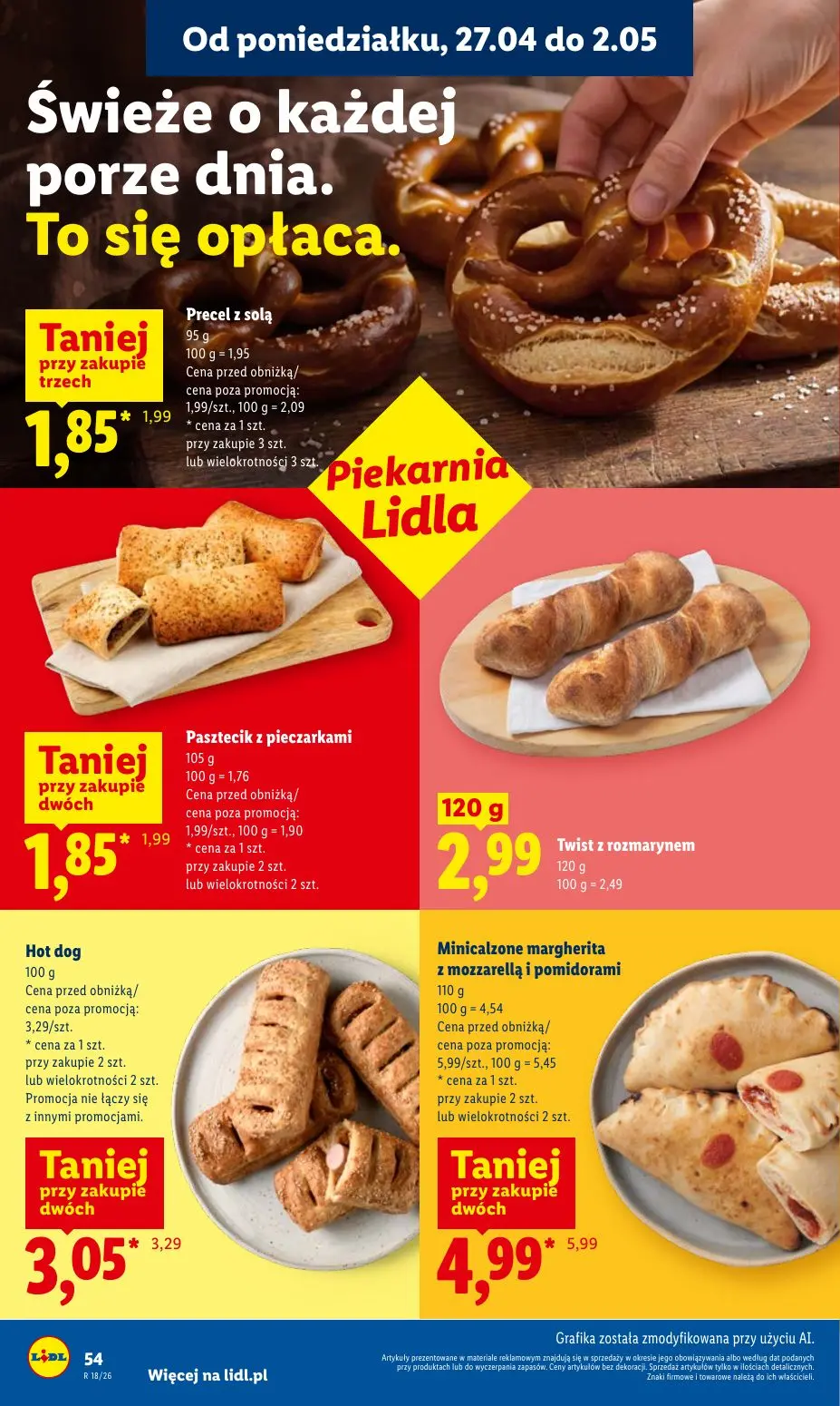 gazetka promocyjna LIDL Od poniedziałku - Strona 54
