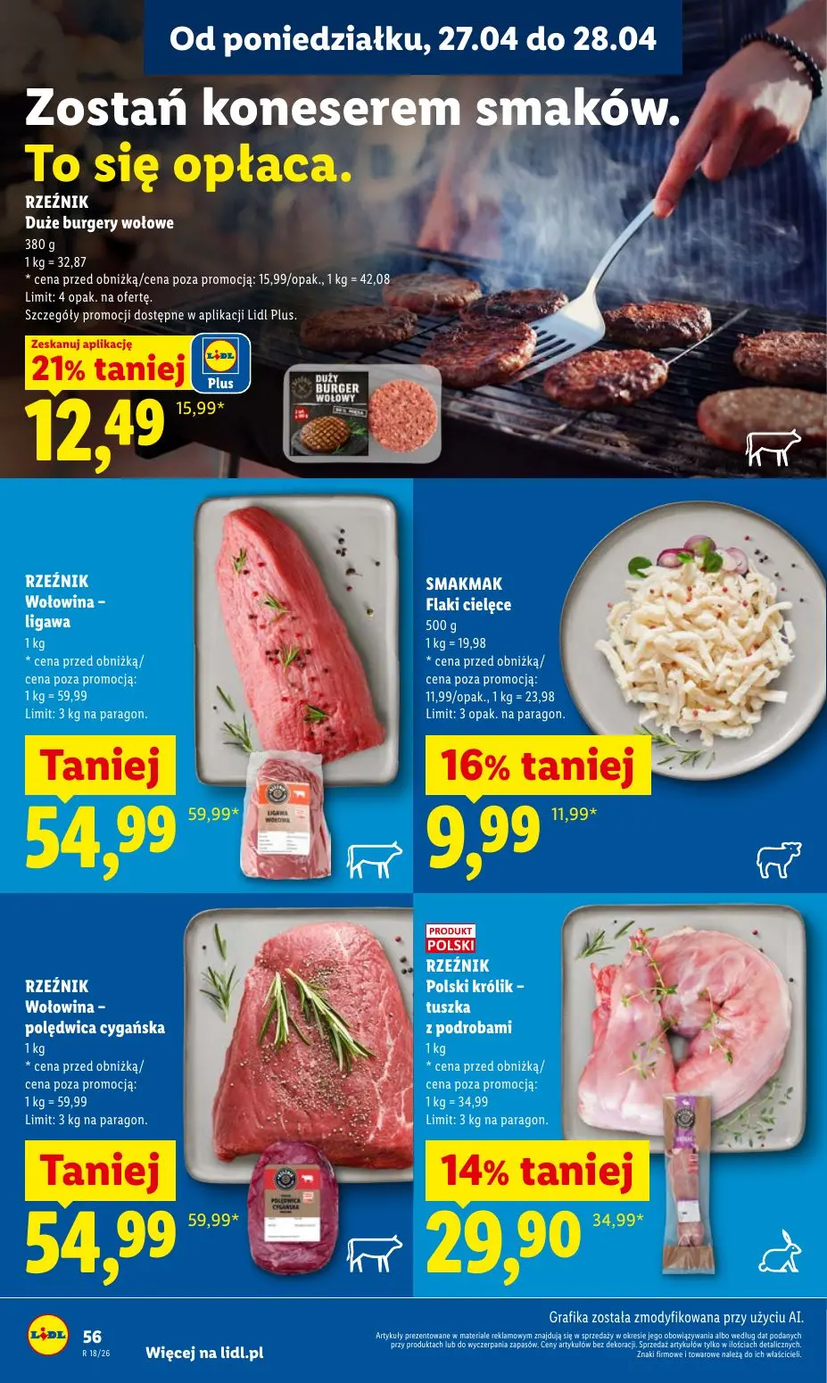 gazetka promocyjna LIDL Od poniedziałku - Strona 56