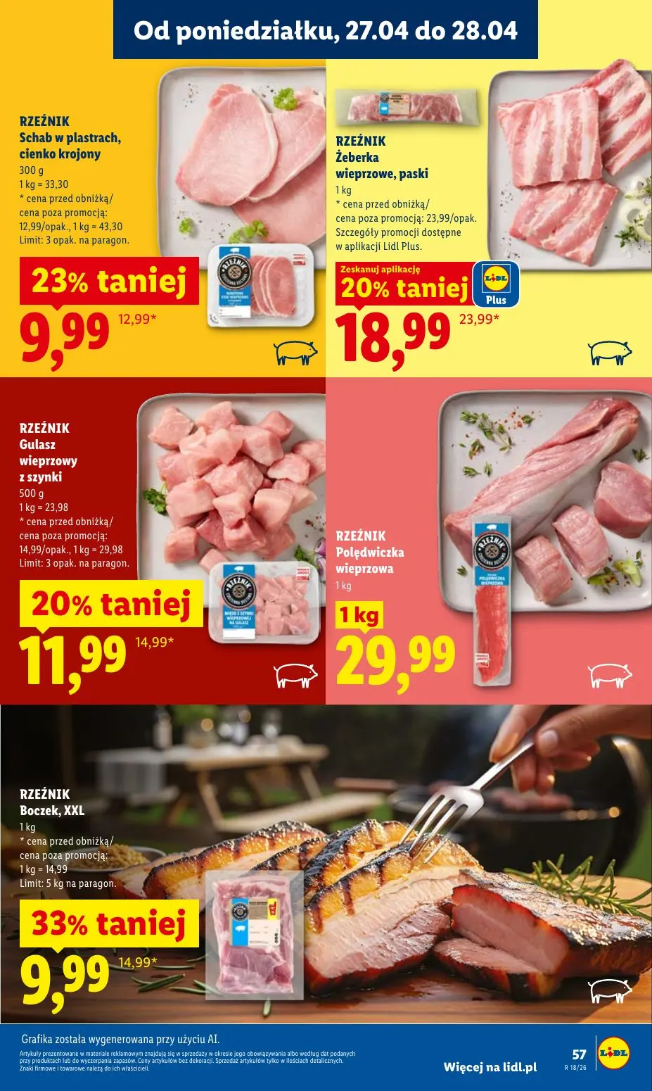 gazetka promocyjna LIDL Od poniedziałku - Strona 57