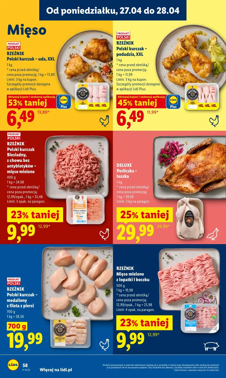 gazetka promocyjna LIDL Od poniedziałku - Strona 58