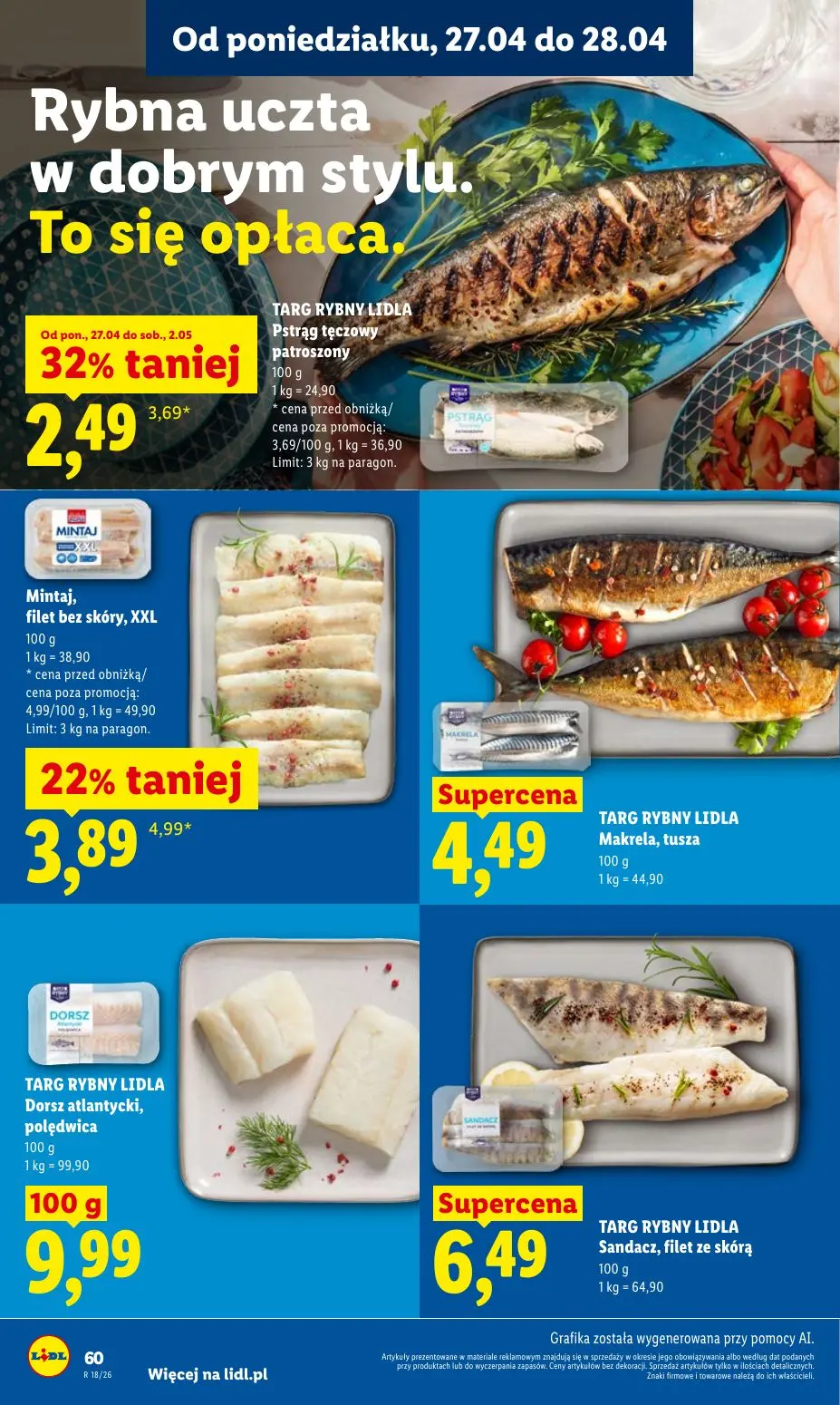 gazetka promocyjna LIDL Od poniedziałku - Strona 60