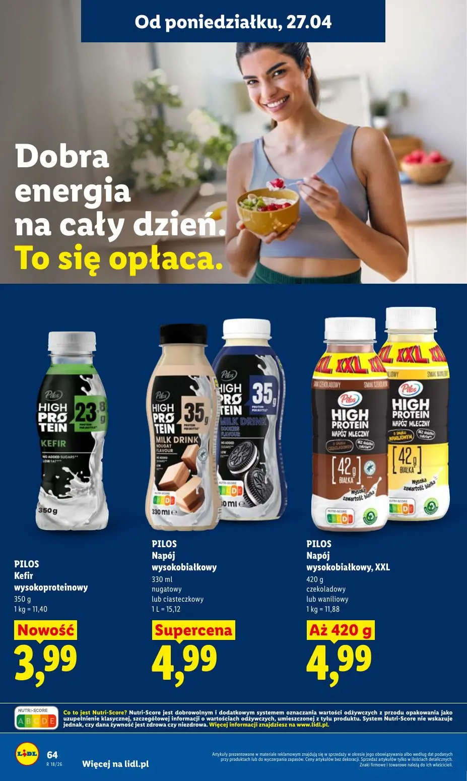 gazetka promocyjna LIDL Od poniedziałku - Strona 64