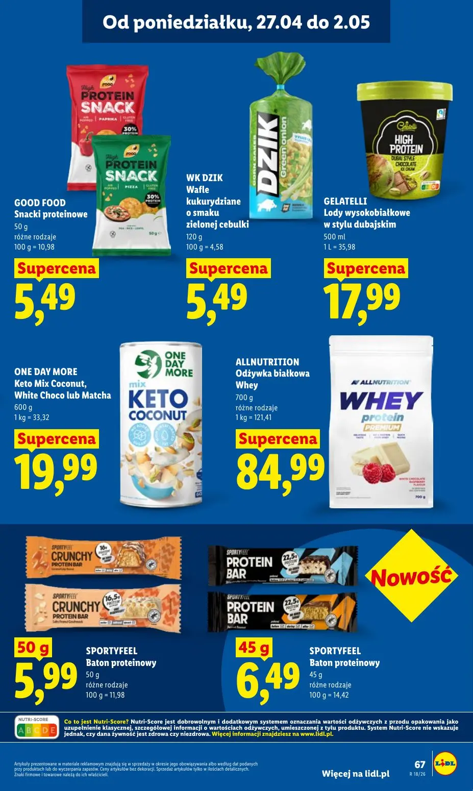 gazetka promocyjna LIDL Od poniedziałku - Strona 67