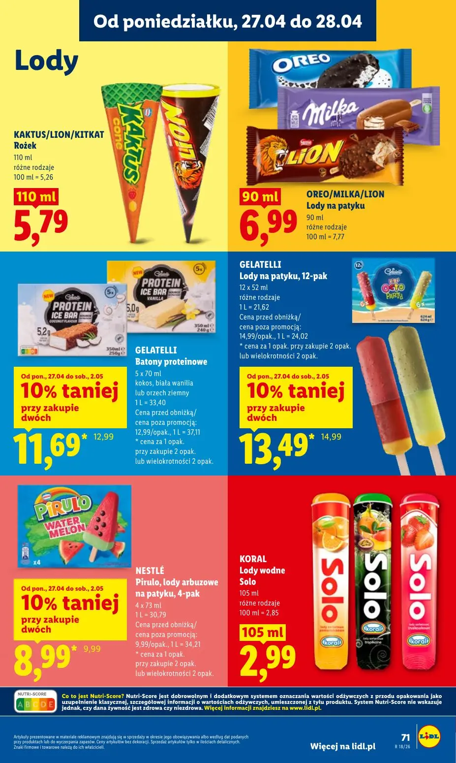 gazetka promocyjna LIDL Od poniedziałku - Strona 71