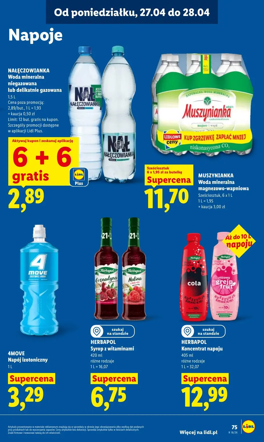 gazetka promocyjna LIDL Od poniedziałku - Strona 75