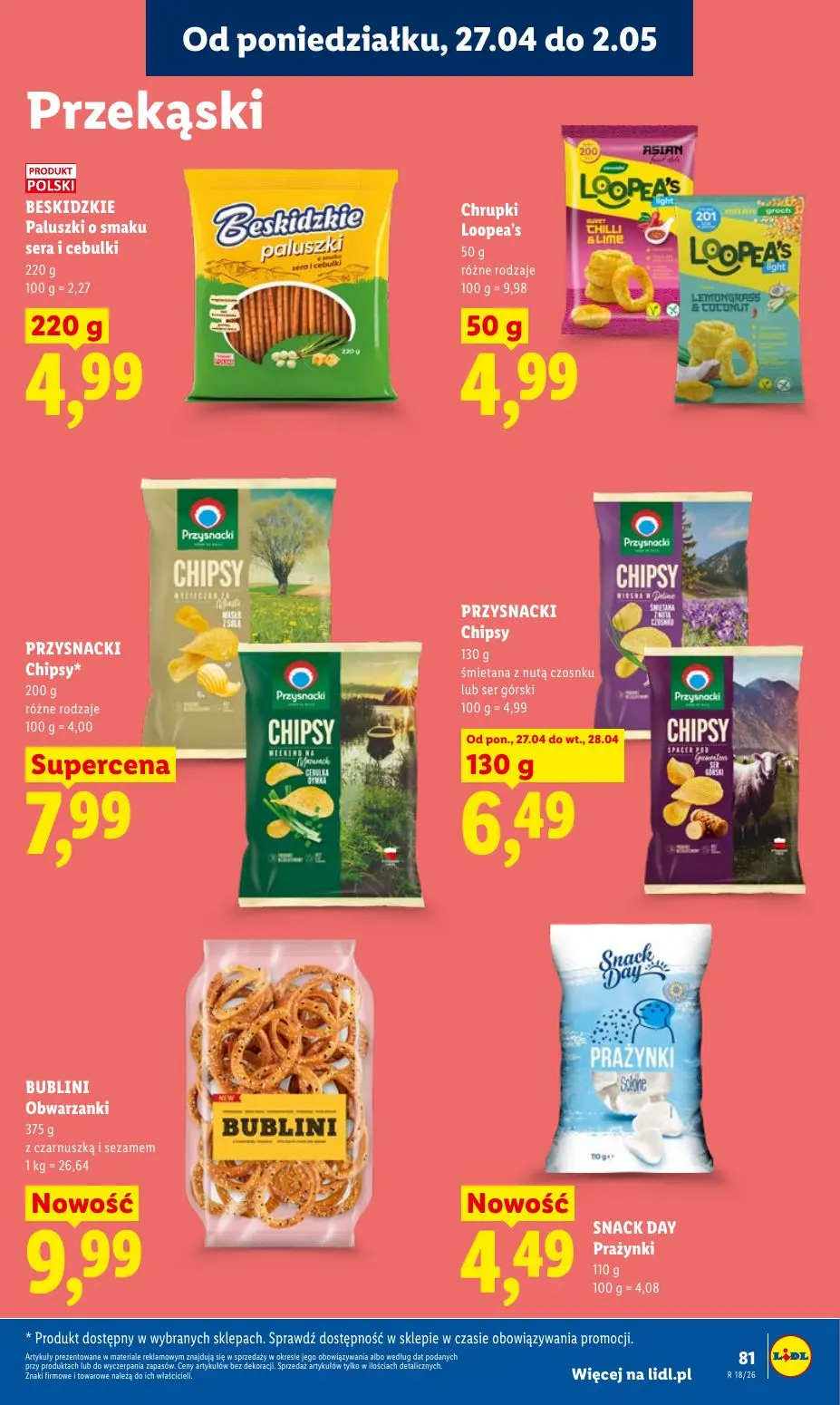 gazetka promocyjna LIDL Od poniedziałku - Strona 81