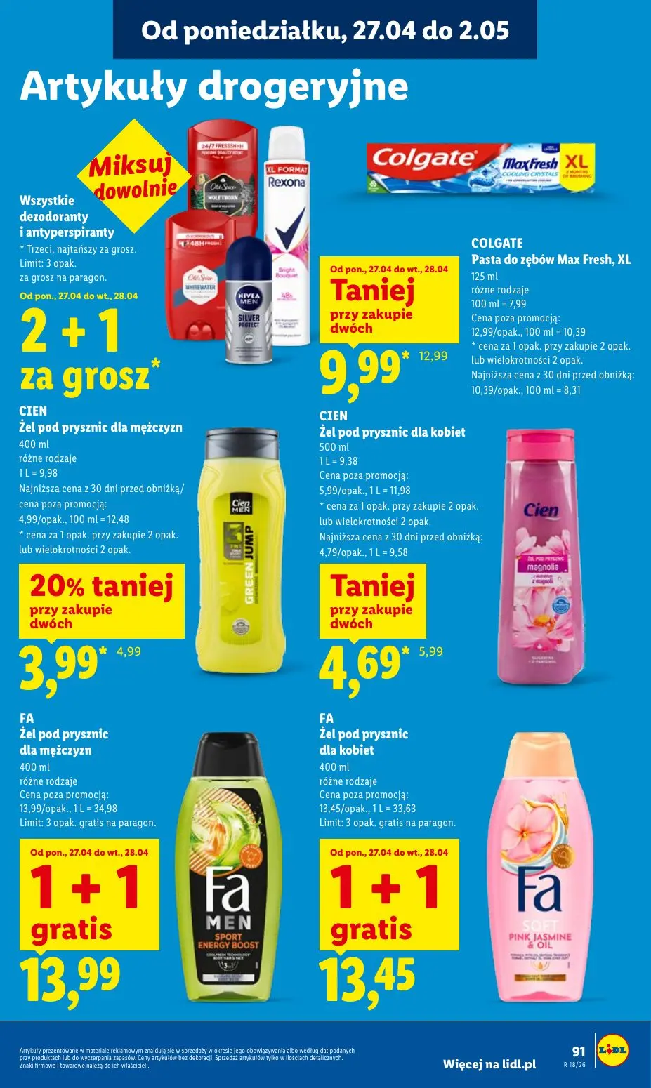 gazetka promocyjna LIDL Od poniedziałku - Strona 91
