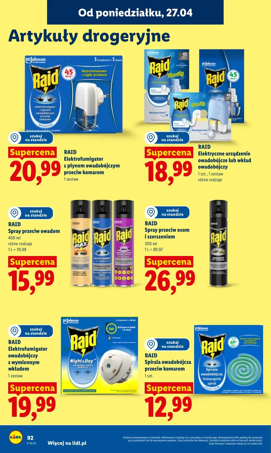 gazetka promocyjna LIDL Od poniedziałku - Strona 92
