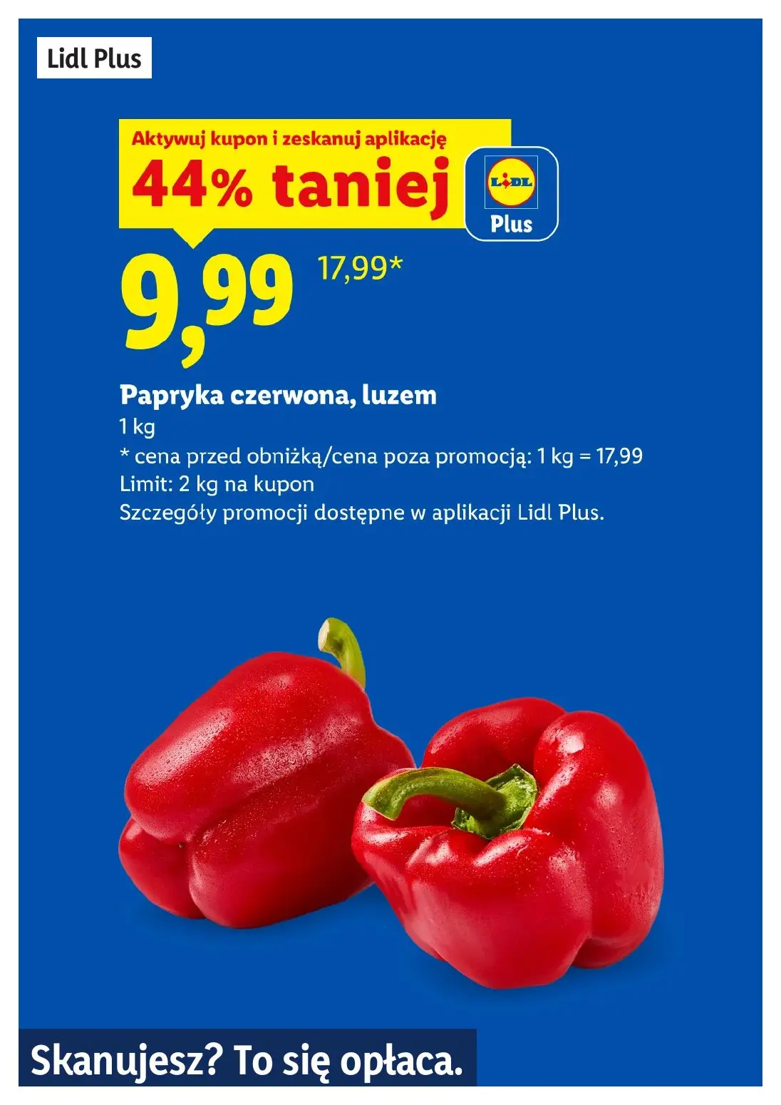 gazetka promocyjna LIDL Lidl plus. Skanujesz - To się opłaca - Strona 2