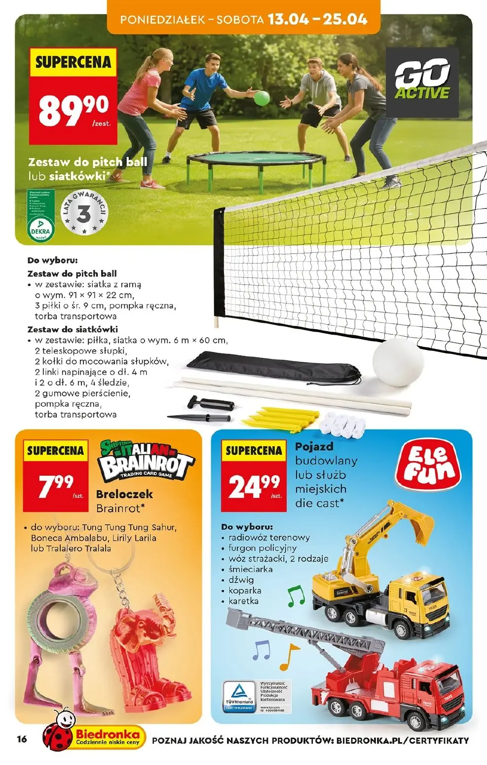 gazetka promocyjna Biedronka Hity i inspiracje - Strona 16