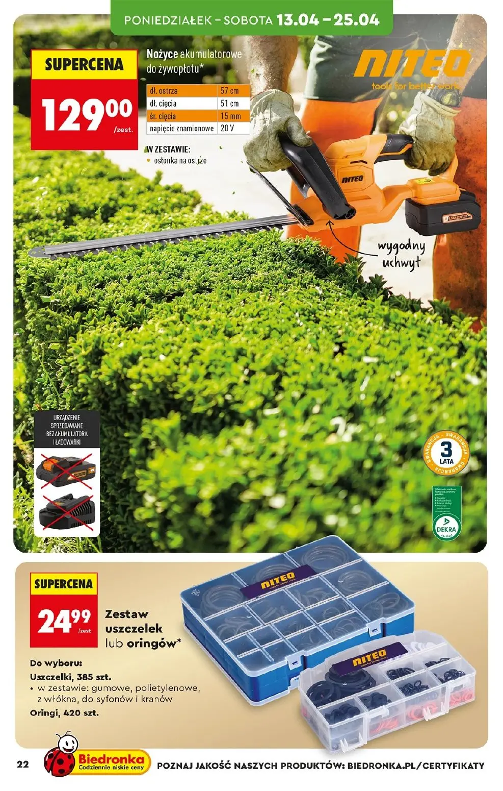 gazetka promocyjna Biedronka Hity i inspiracje - Strona 22