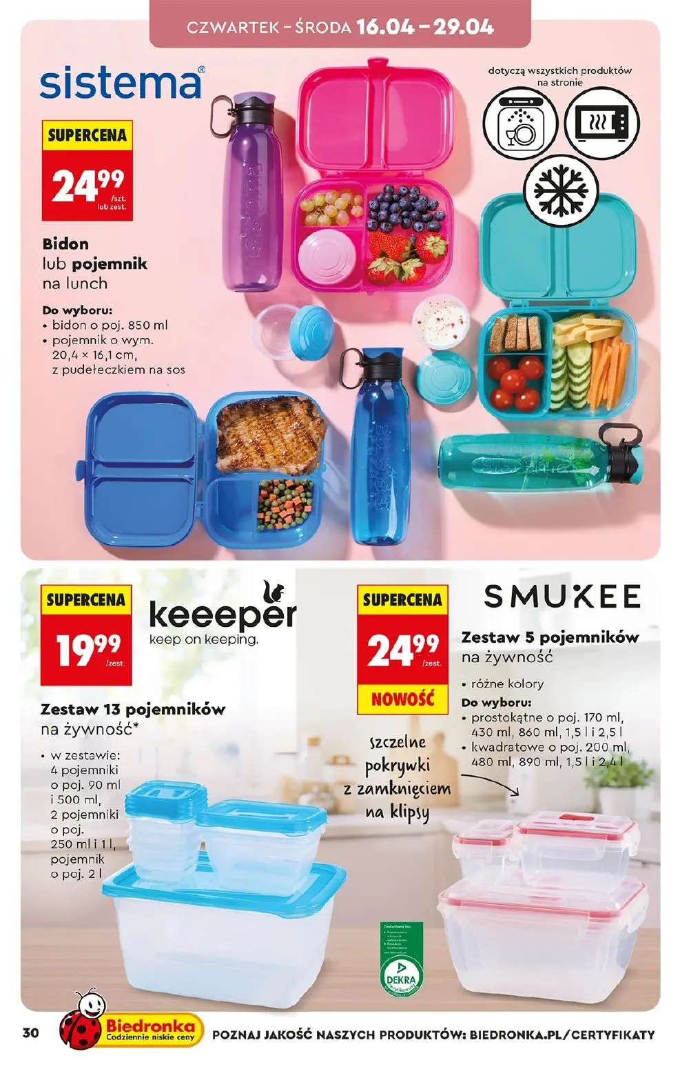 gazetka promocyjna Biedronka Hity i inspiracje - Strona 30