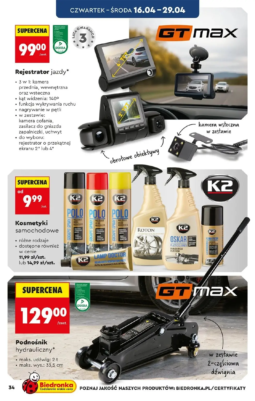 gazetka promocyjna Biedronka Hity i inspiracje - Strona 34