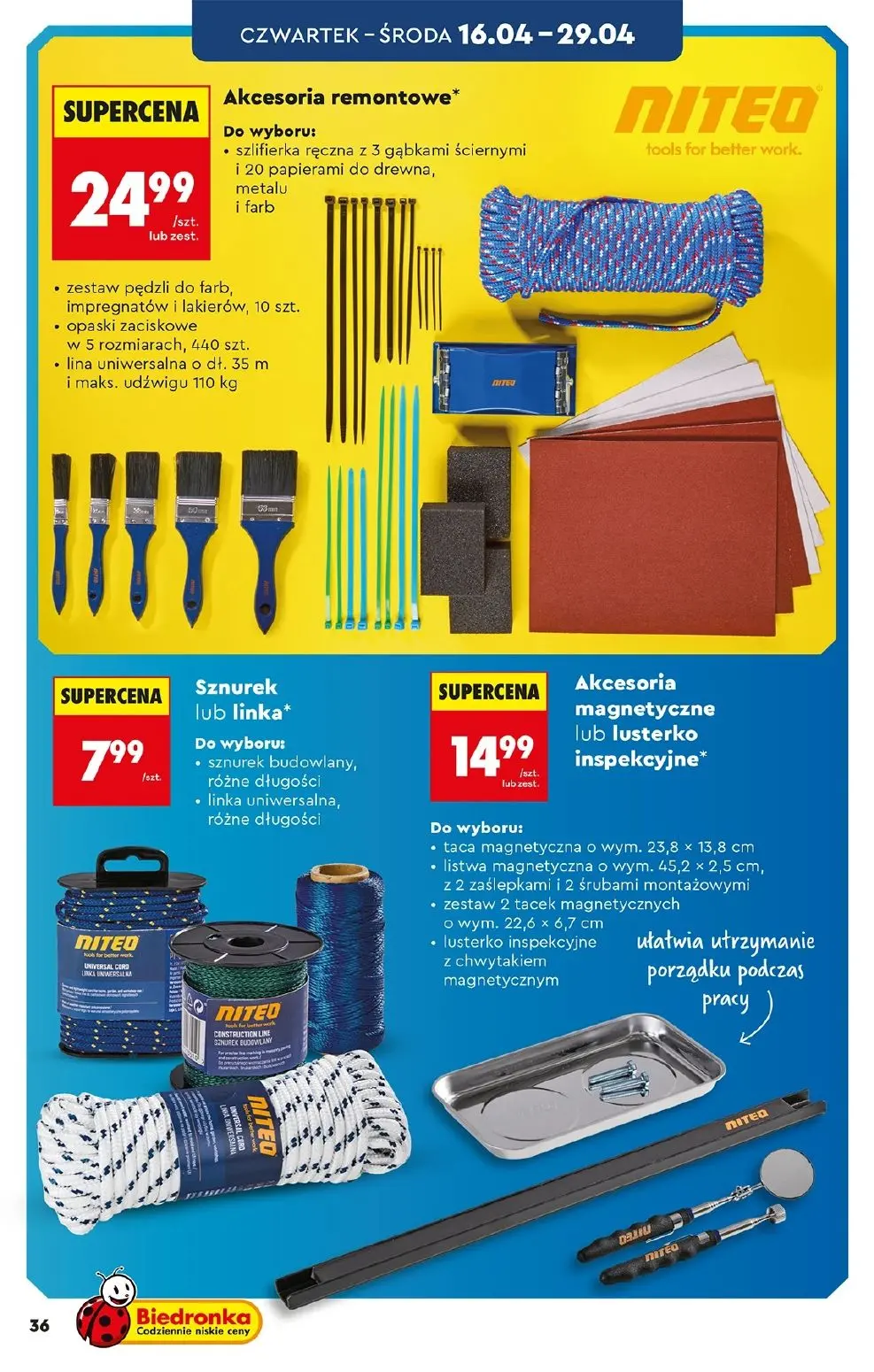 gazetka promocyjna Biedronka Hity i inspiracje - Strona 36