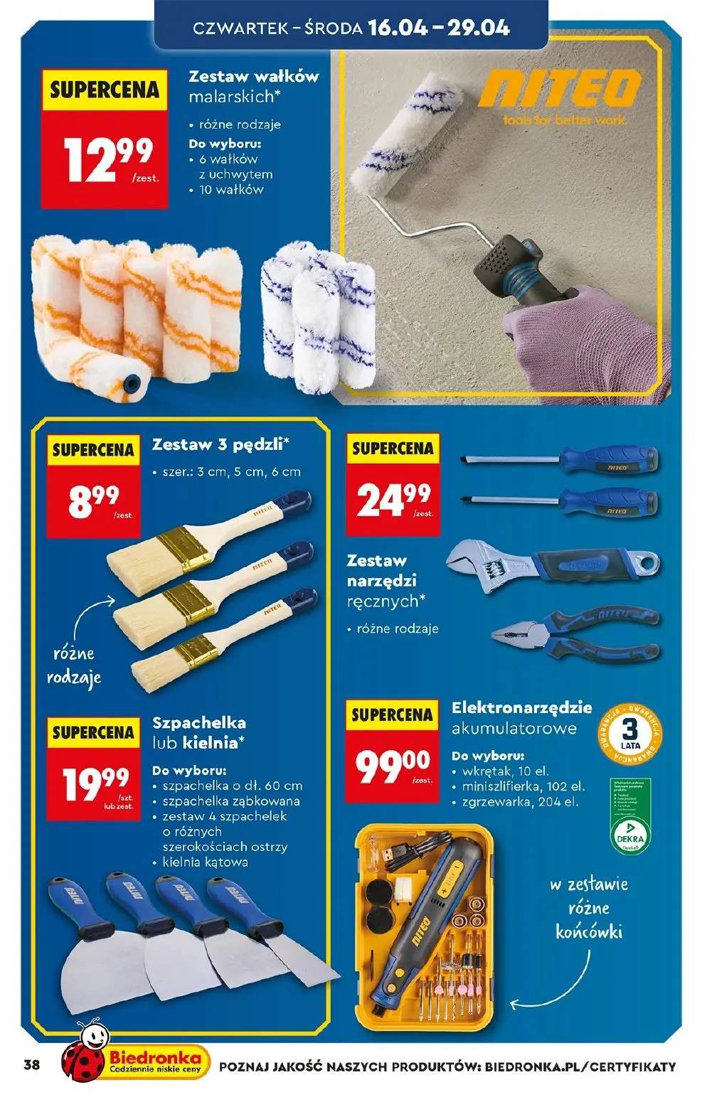 gazetka promocyjna Biedronka Hity i inspiracje - Strona 38