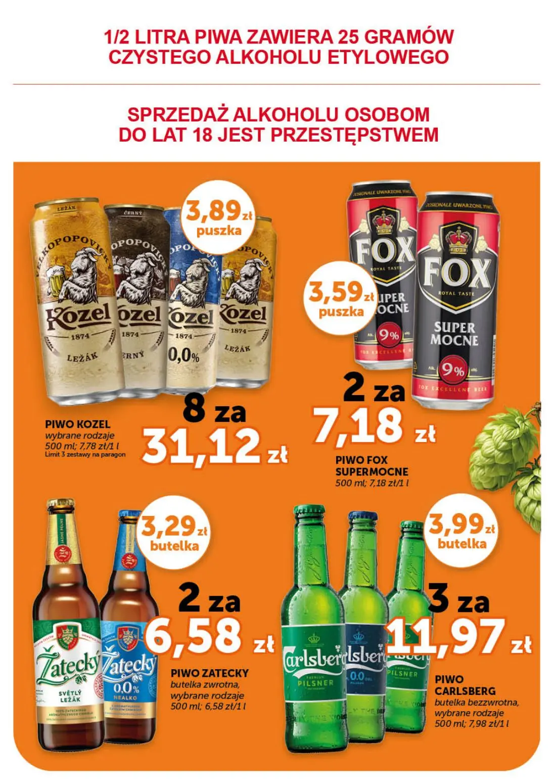 gazetka promocyjna groszek Supermarket - Strona 19