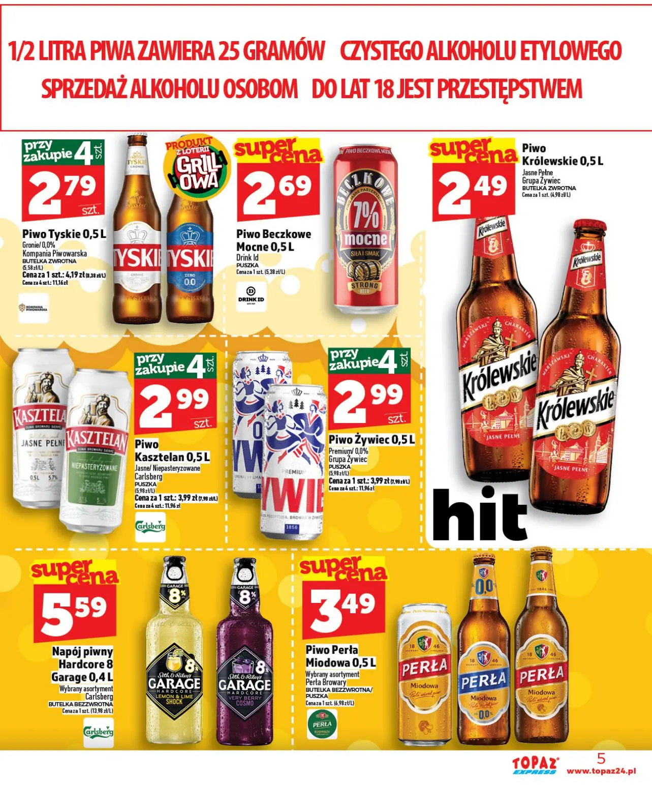 gazetka promocyjna Topaz Express - Strona 5