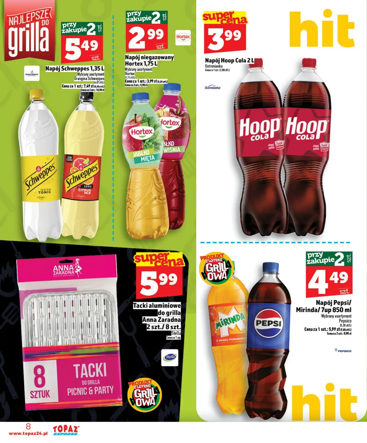 gazetka promocyjna Topaz Express - Strona 8