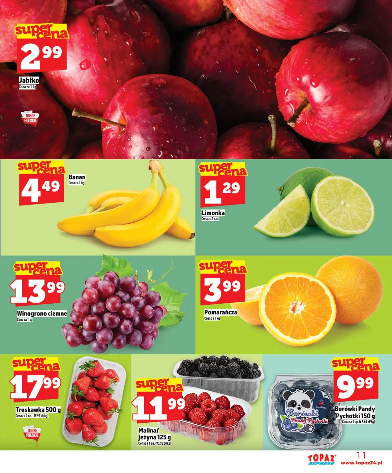 gazetka promocyjna Topaz Express - Strona 11