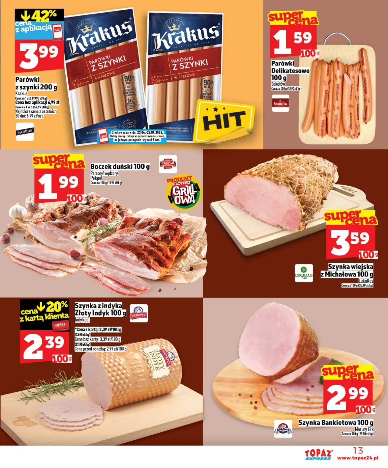 gazetka promocyjna Topaz Express - Strona 13