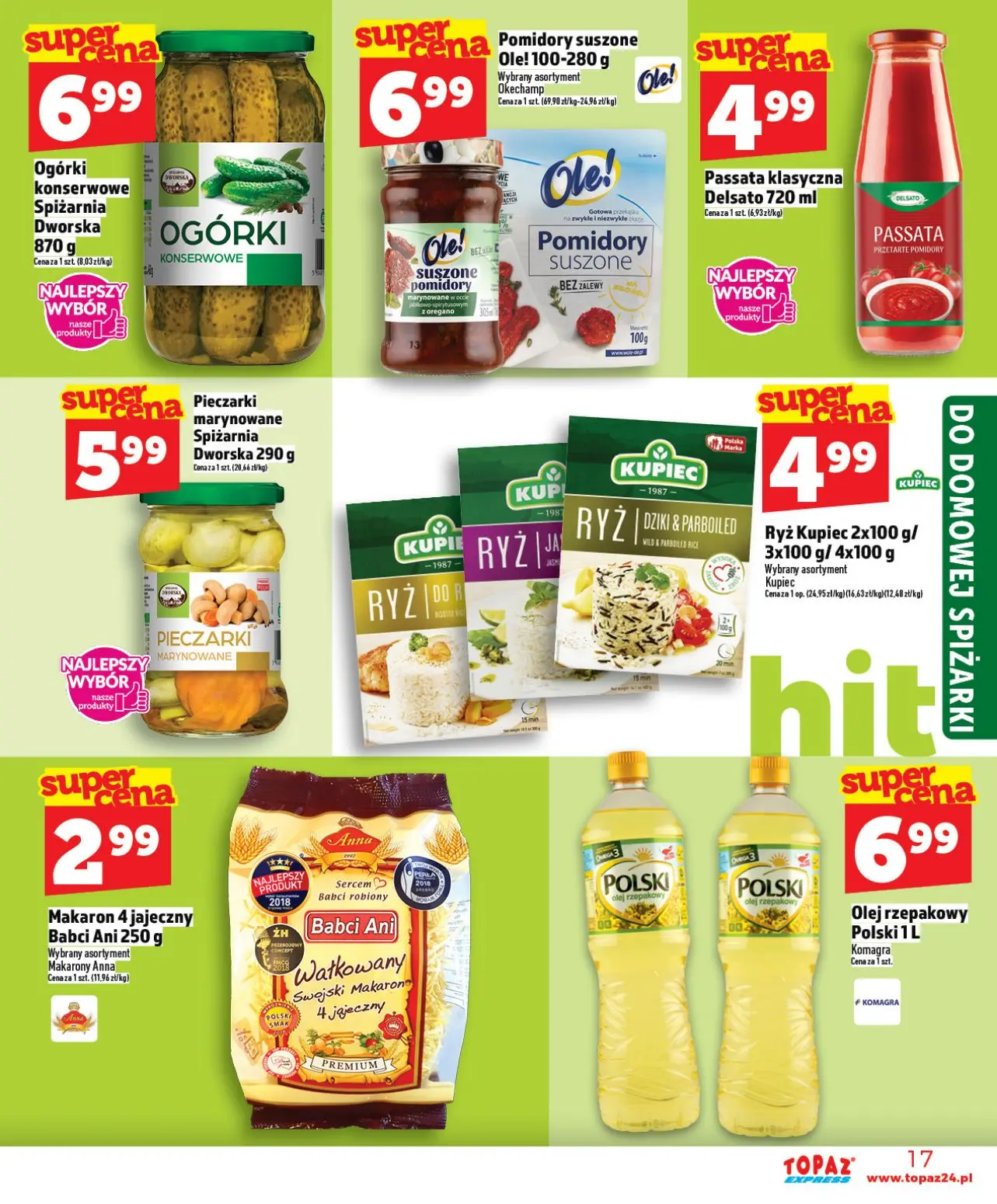 gazetka promocyjna Topaz Express - Strona 17