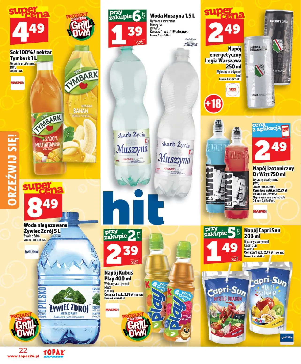 gazetka promocyjna Topaz Express - Strona 22