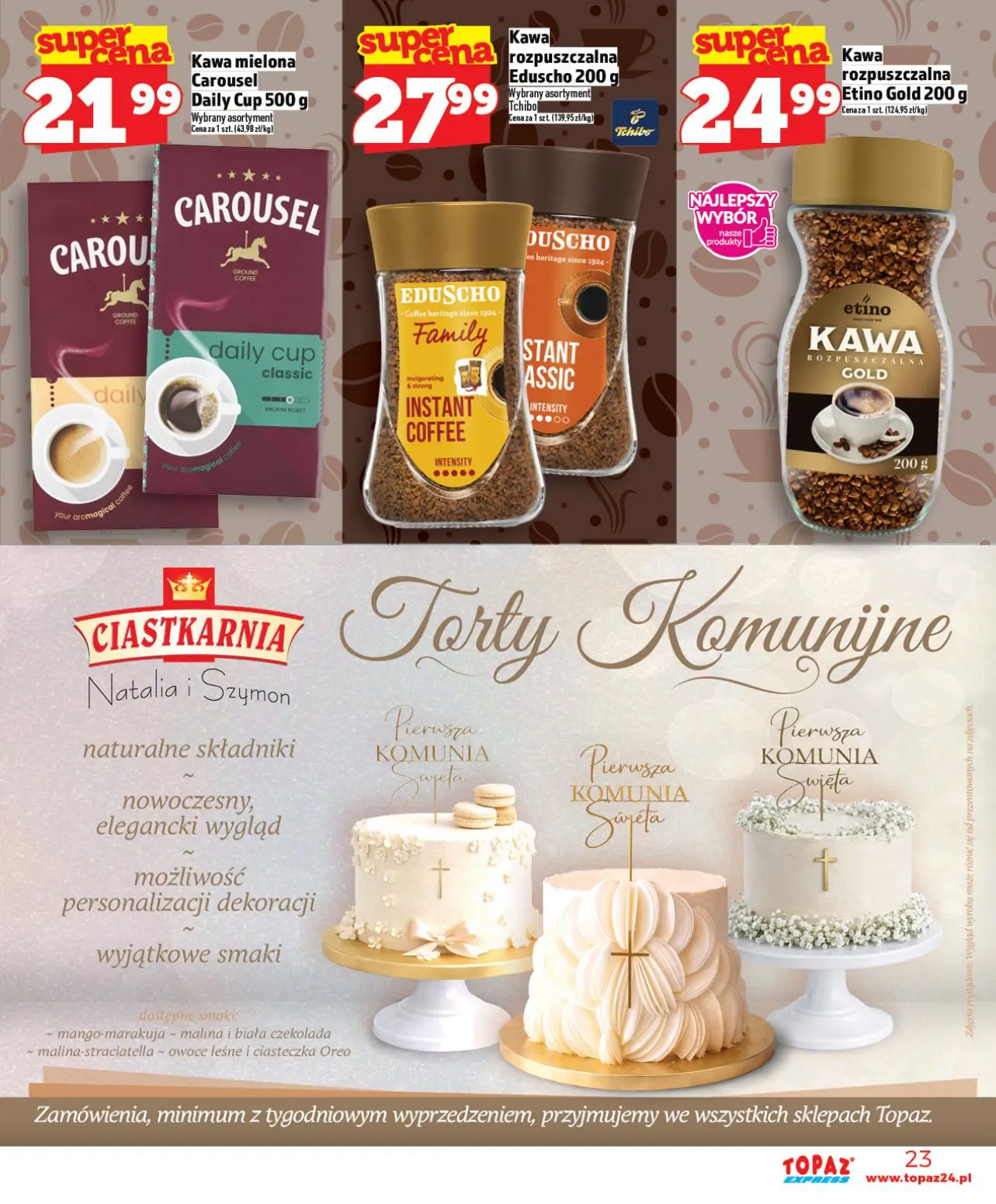 gazetka promocyjna Topaz Express - Strona 23