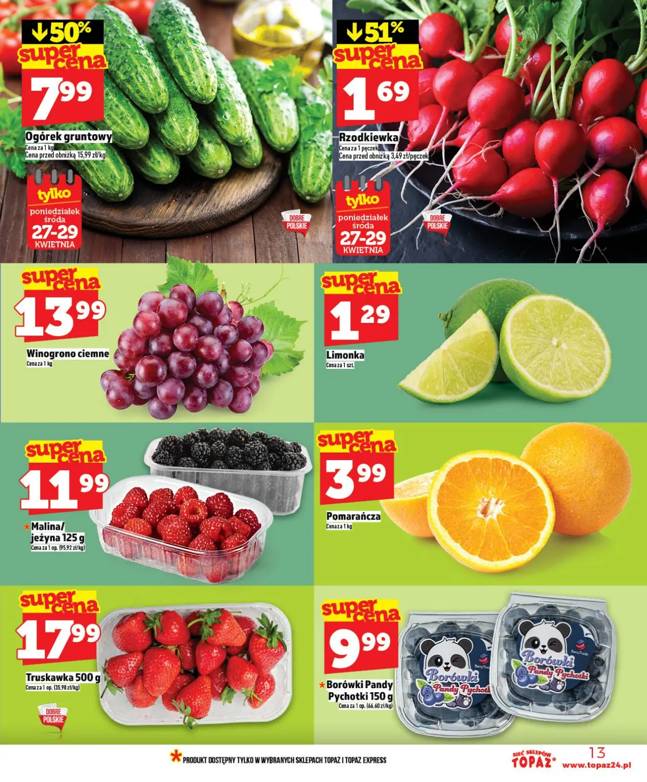 gazetka promocyjna Topaz Ceny małe - Strona 13