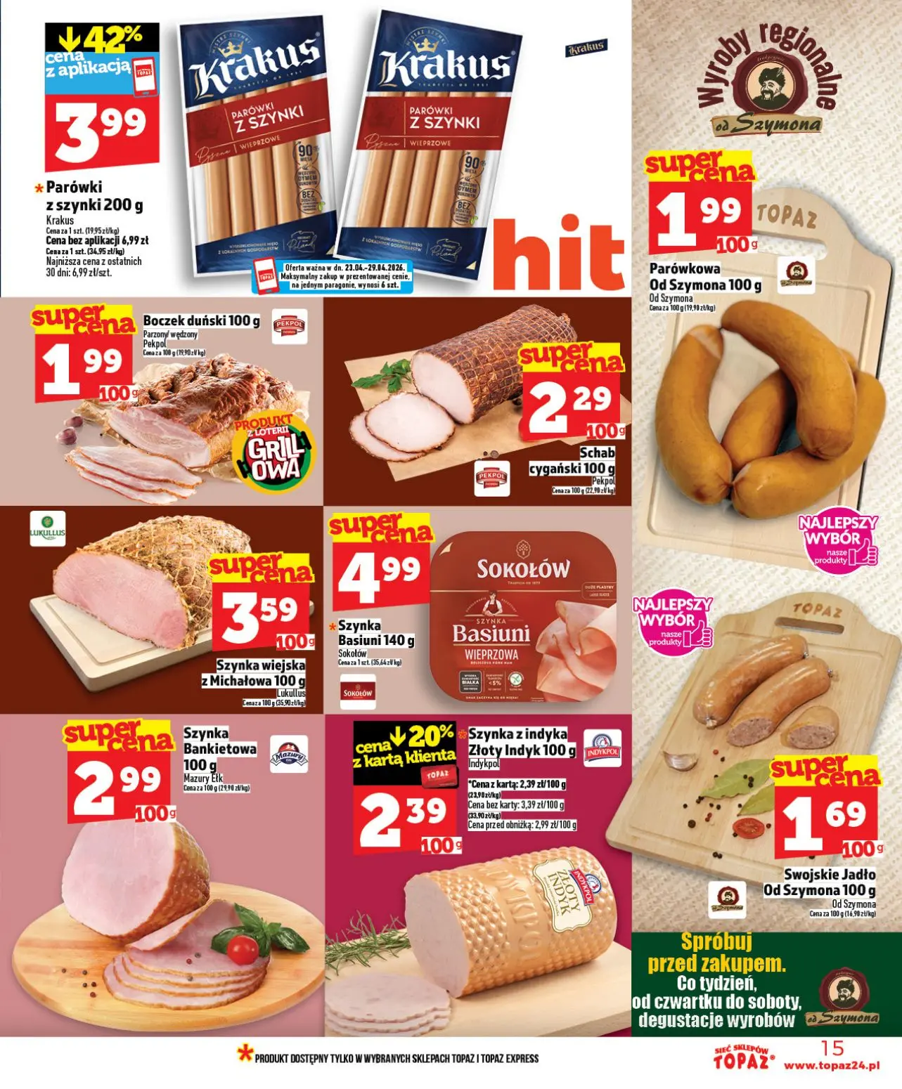 gazetka promocyjna Topaz Ceny małe - Strona 15