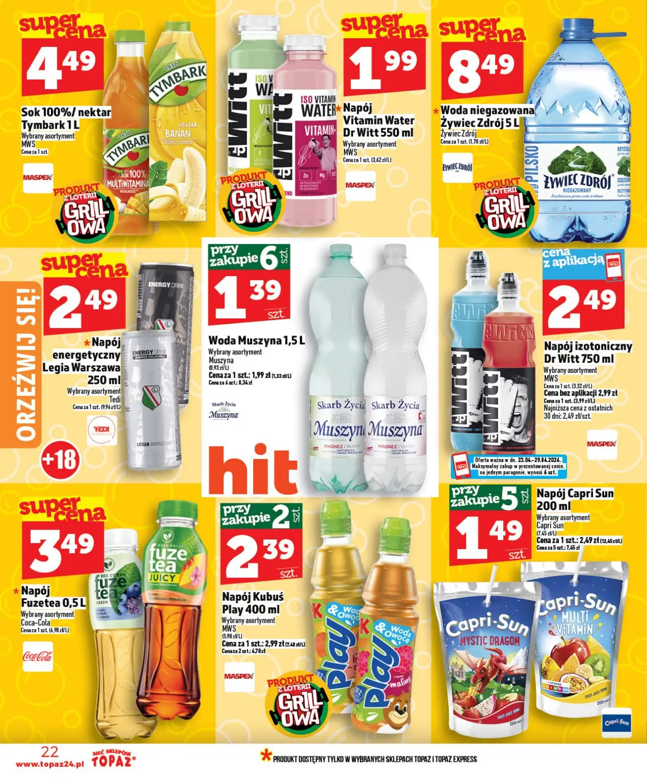 gazetka promocyjna Topaz Ogólna - Strona 22