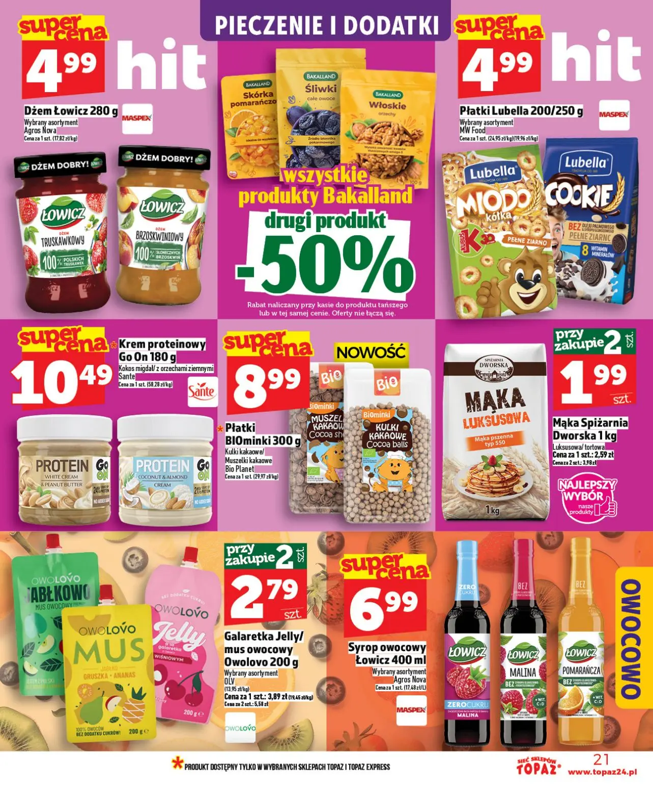 gazetka promocyjna Topaz Warszawa - Strona 21