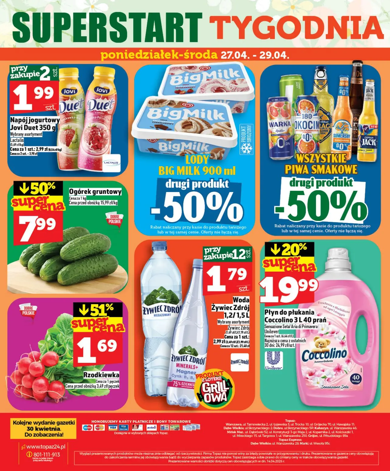 gazetka promocyjna Topaz Warszawa - Strona 28